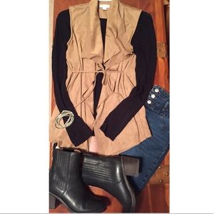 Katherine Barclay Suede Vest